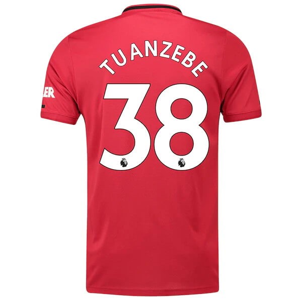 Camiseta Manchester United NO.38 Tuanzebe Replica Primera Ropa 2019/20 Rojo